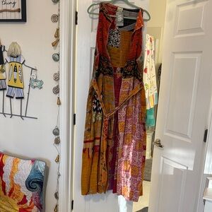 Multicolor Patchwork Sleeveless Vest